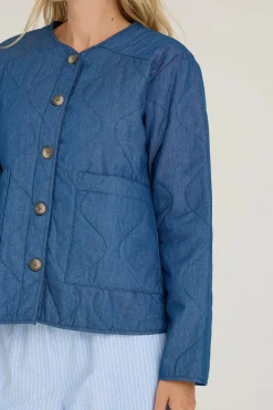 A VIEW Kammy Denim Jacket Denim Blue