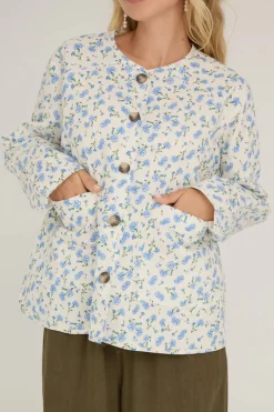 A VIEW Kammy Jacket White/Blue