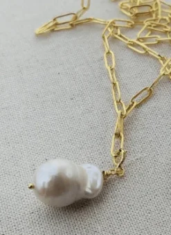 AND COPENHAGEN Baroque Perlehalskæde