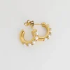 AND COPENHAGEN Esme Perle Hoops