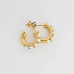 AND COPENHAGEN Esme Perle Hoops