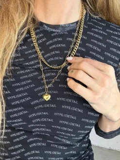 AND COPENHAGEN Freja Hjerte Halskæde