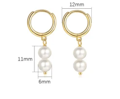 AND COPENHAGEN Perle Øreringe Ava