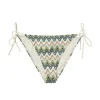 BECK SÖNDERGAARD Amber Bikini Bottom White Blue Brown