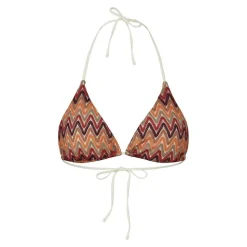 BECK SÖNDERGAARD Amber Bikini Top Orange Rose