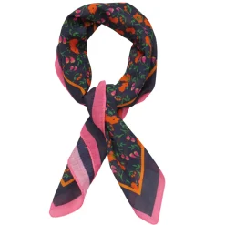 BECK SÖNDERGAARD Amelia Cotta Scarf Navy Blazer