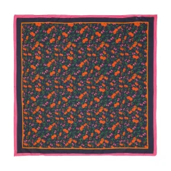 BECK SÖNDERGAARD Amelia Cotta Scarf Navy Blazer