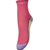 BECK SÖNDERGAARD Blocka Glam Sock Pink Peacock