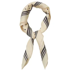 BECK SÖNDERGAARD Devi Cotta Scarf Birch White