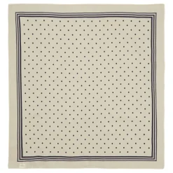 BECK SÖNDERGAARD Devi Cotta Scarf Birch White