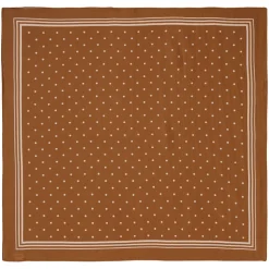 BECK SÖNDERGAARD Devi Cotta Scarf Mocha Brown