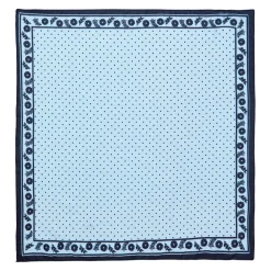 BECK SÖNDERGAARD Flaia Cotta Scarf Clear Sky Blue