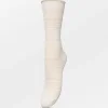 BECK SÖNDERGAARD Lucretia Wola Sock Eggnog Off White