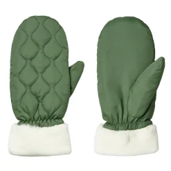BECK SÖNDERGAARD Luffer Makara Puff Mittens Army