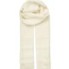 BECK SÖNDERGAARD Milena Cowo Scarf Birch White