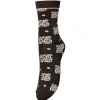 BECK SÖNDERGAARD Mollie Visca Sock Hot Fudge Brown