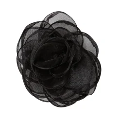 BECK SÖNDERGAARD Orchia Flower Hair Tie Black