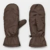 BECK SÖNDERGAARD Padded Nylona Mitten Deep Taupe
