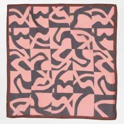 BECK SÖNDERGAARD Permilia Sico Scarf Coral Almond Pink
