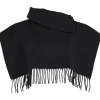 BECK SÖNDERGAARD Solid Crystal Poncho Black