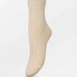 BECK SÖNDERGAARD Solid Drake Sock Sand Dollar