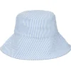 BECK SÖNDERGAARD Striba Bucket Hat Azure Blue