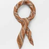 BECK SÖNDERGAARD Tilly Cotta Scarf Brown Sugar
