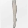 BECK SÖNDERGAARD Uma Knee Sock Light Grey