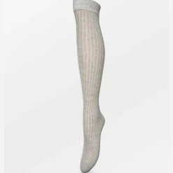 BECK SÖNDERGAARD Uma Knee Sock Light Grey