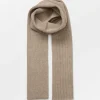 BECK SÖNDERGAARD Woona Scarf Dark Beige Melange
