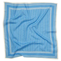 BECK SÖNDERGAARD Zigga Cotta Scarf Provence Blue