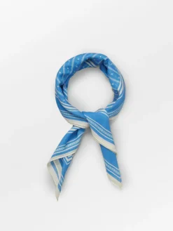 BECK SÖNDERGAARD Zigga Cotta Scarf Provence Blue
