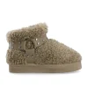 BIANCO MEDINA Varm Flatform Ankel Boot Taupe