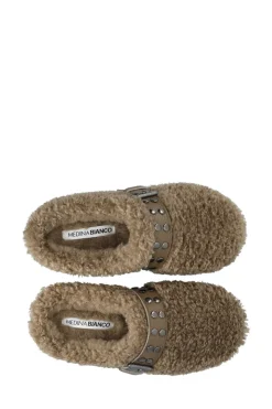 BIANCO MEDINA Varm Flatform Slip-In Taupe