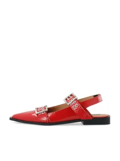 BIANCO Slingback Red Nappalak