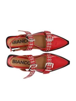 BIANCO Slingback Red Nappalak