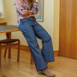 BLACK COLOUR Bcastrid Pant Dark Blue