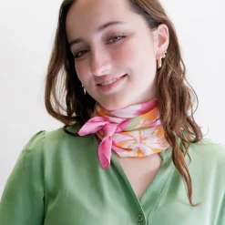 BLACK COLOUR Bcbrielle Mini Scarf Pink Mix