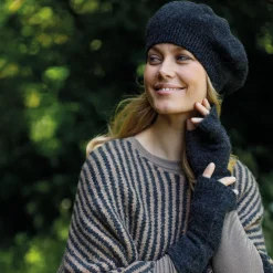 BLACK COLOUR Bcdell Baret Grey