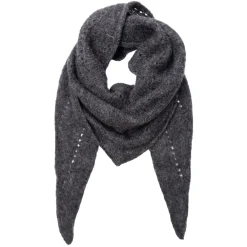 BLACK COLOUR Bcdell Knitted Mini Scarf Grey Melange