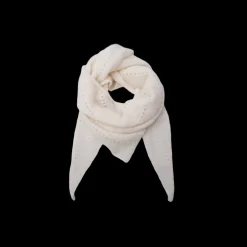 BLACK COLOUR Bcdell Knitted Mini Scarf Off White