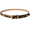 BLACK COLOUR Bcellie Belt Leopard