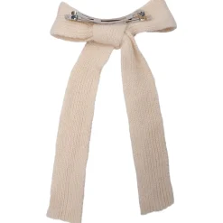 BLACK COLOUR Bcemerie Bow Barette Creme