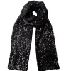 BLACK COLOUR Bcglam Slim Scarf Black