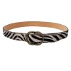 BLACK COLOUR Bcjenny Belt Zebra