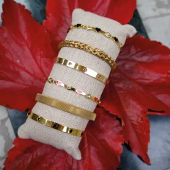 BLACK COLOUR Bcjudy Rhinesteone Bracelet Sort