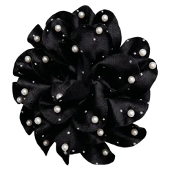 BLACK COLOUR Bckimmi Mega Flower Broche Sort
