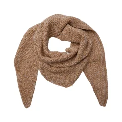 BLACK COLOUR Bckitty Triangle Scarf Latte