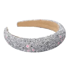 BLACK COLOUR Bcpetra Beaded Headband Silver