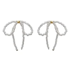 BLACK COLOUR Bcruth Earrings Clear